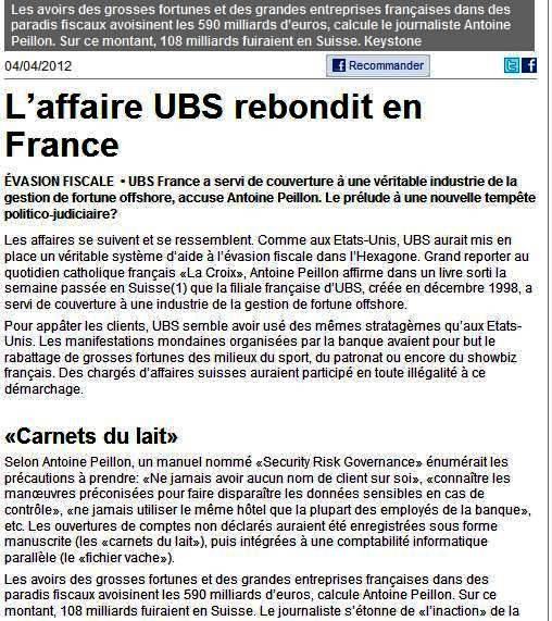 Les clients d'UBS sont con...tents !